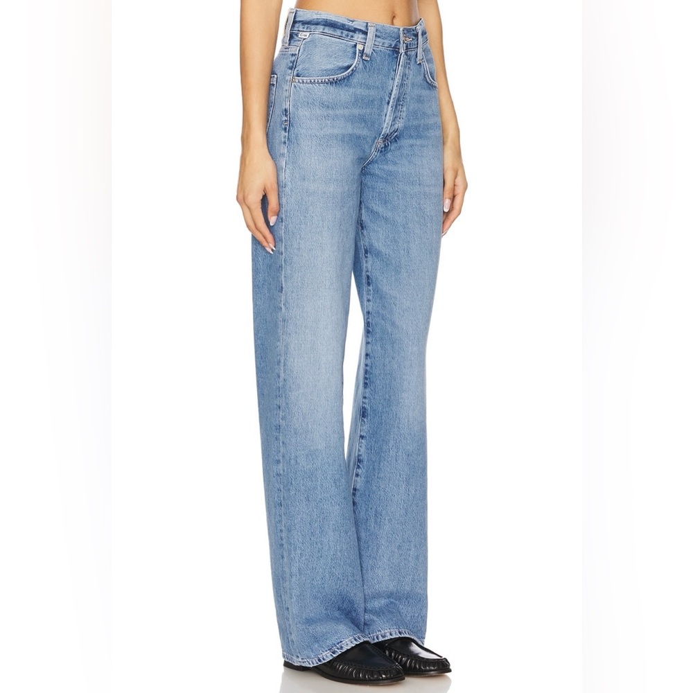 Citizens Of Humanity Light Blue Wide Leg Jeans